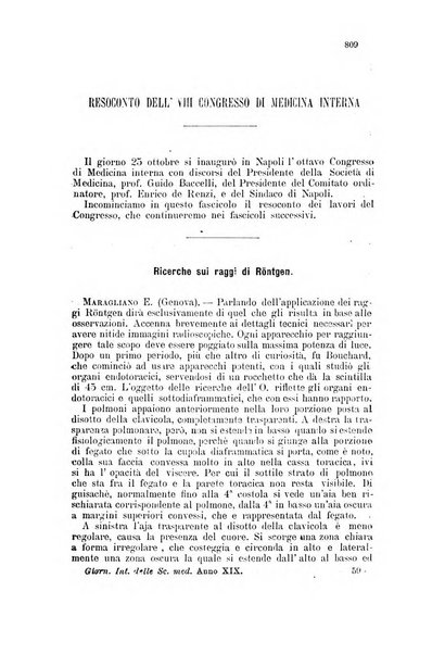 Giornale internazionale delle scienze mediche