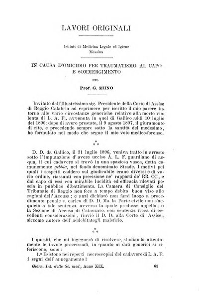 Giornale internazionale delle scienze mediche