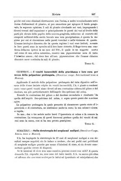 Giornale internazionale delle scienze mediche