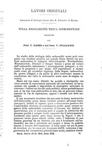 Giornale internazionale delle scienze mediche