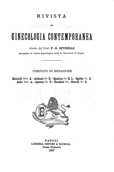 Giornale internazionale delle scienze mediche