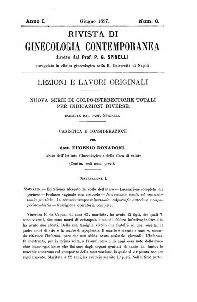 Giornale internazionale delle scienze mediche