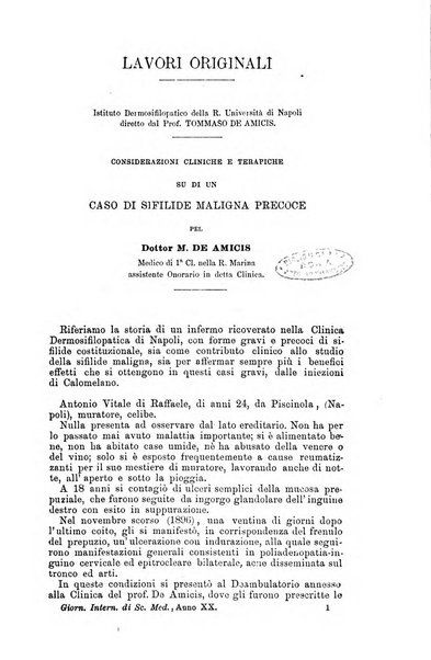 Giornale internazionale delle scienze mediche