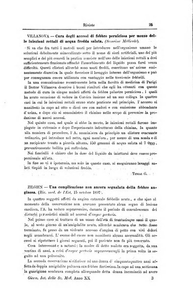 Giornale internazionale delle scienze mediche