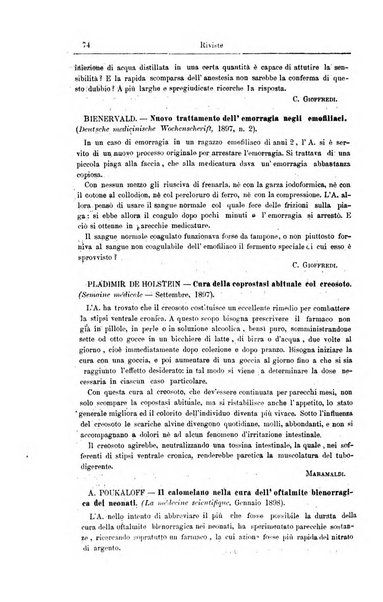 Giornale internazionale delle scienze mediche