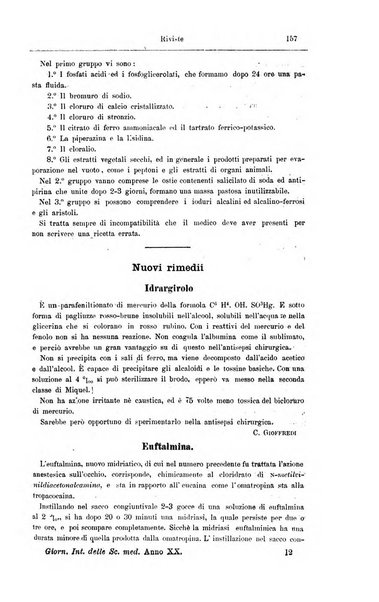 Giornale internazionale delle scienze mediche