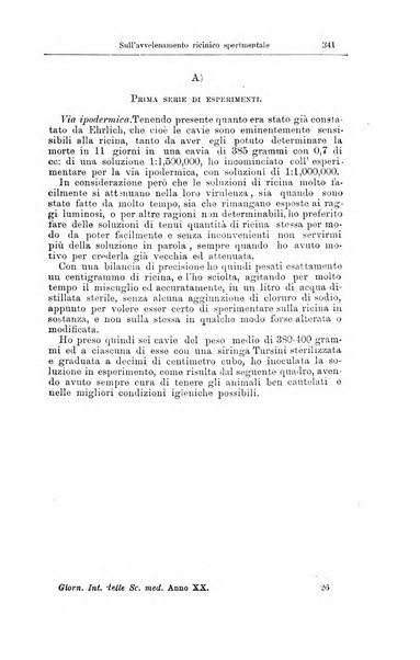 Giornale internazionale delle scienze mediche