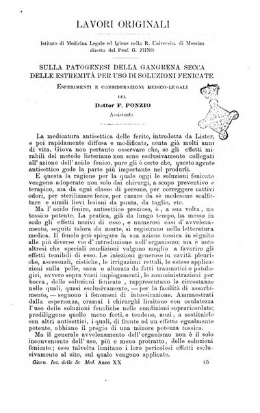 Giornale internazionale delle scienze mediche