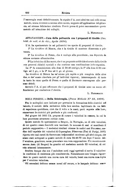 Giornale internazionale delle scienze mediche