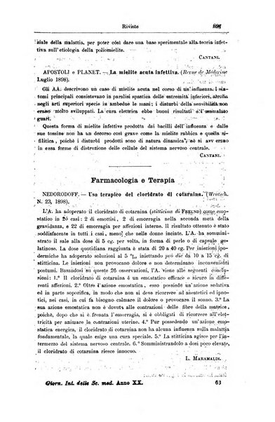 Giornale internazionale delle scienze mediche