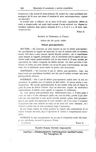 Giornale internazionale delle scienze mediche