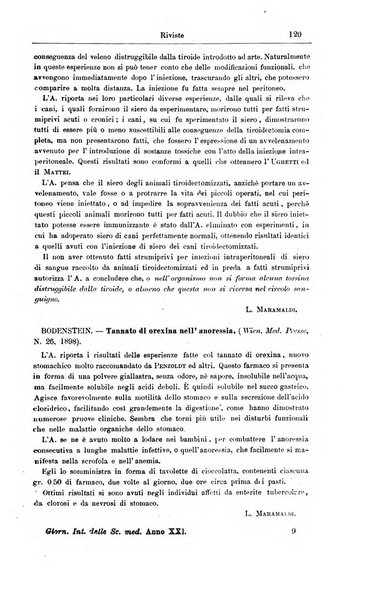 Giornale internazionale delle scienze mediche