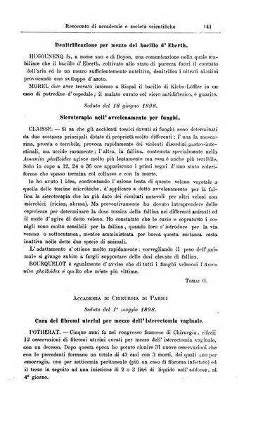 Giornale internazionale delle scienze mediche