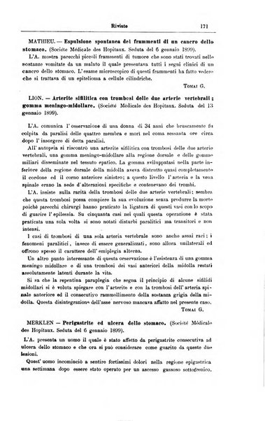 Giornale internazionale delle scienze mediche