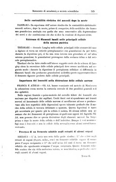 Giornale internazionale delle scienze mediche