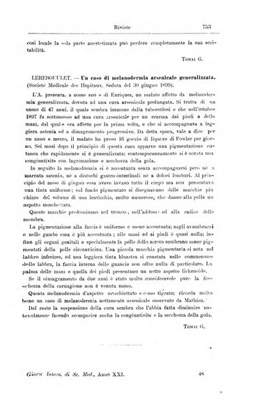 Giornale internazionale delle scienze mediche