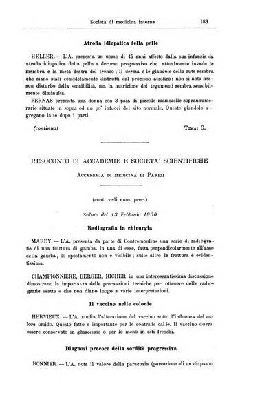 Giornale internazionale delle scienze mediche