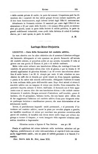 Giornale internazionale delle scienze mediche