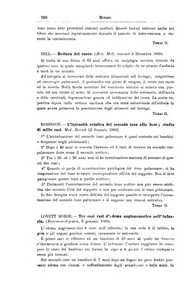 Giornale internazionale delle scienze mediche