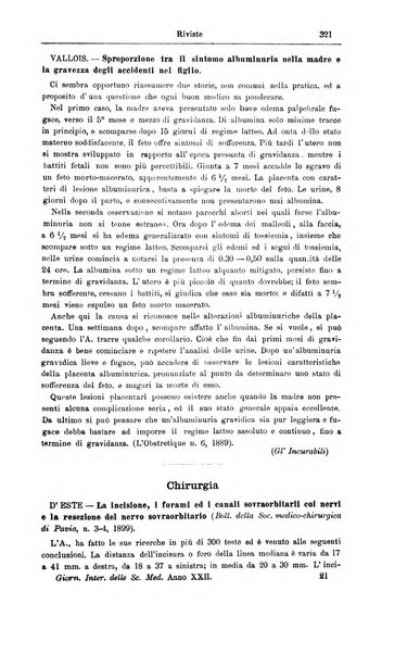 Giornale internazionale delle scienze mediche