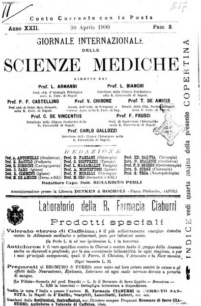 Giornale internazionale delle scienze mediche