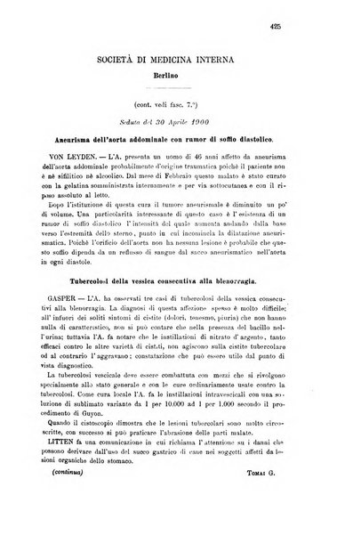 Giornale internazionale delle scienze mediche