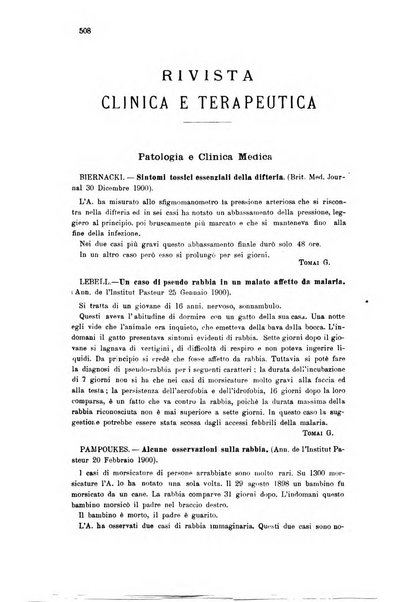 Giornale internazionale delle scienze mediche