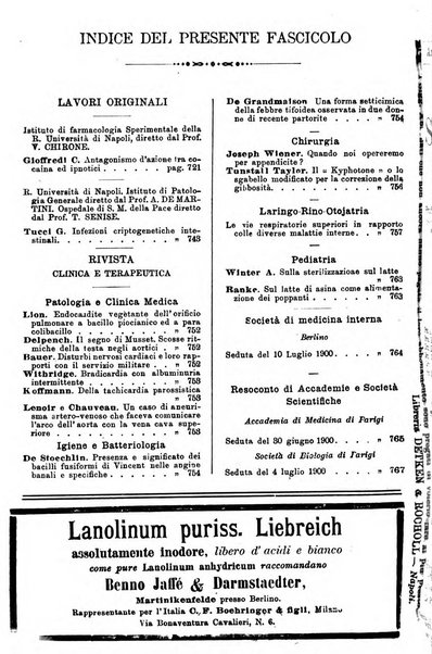 Giornale internazionale delle scienze mediche