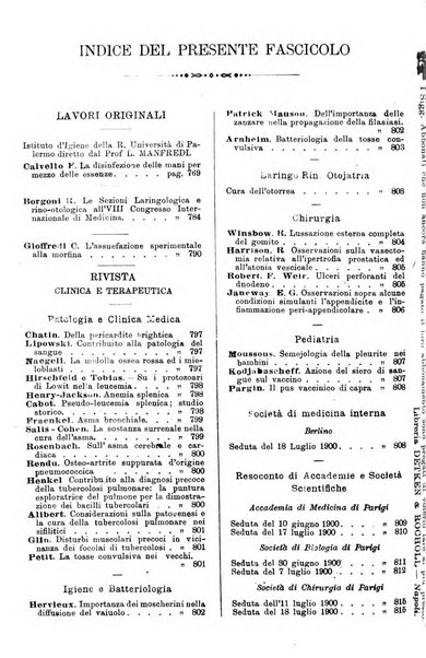 Giornale internazionale delle scienze mediche