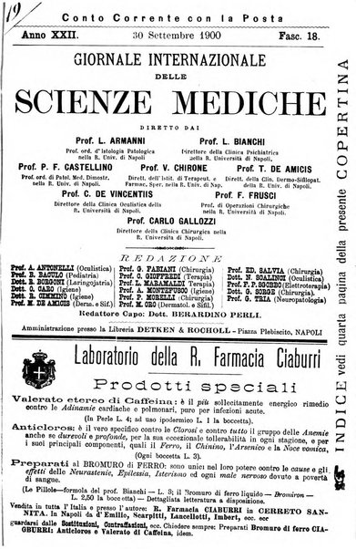 Giornale internazionale delle scienze mediche