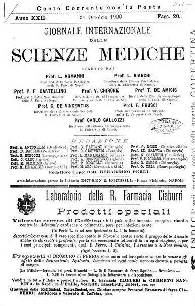 Giornale internazionale delle scienze mediche