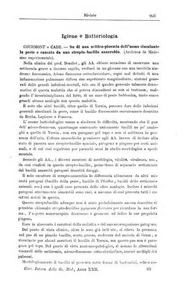 Giornale internazionale delle scienze mediche