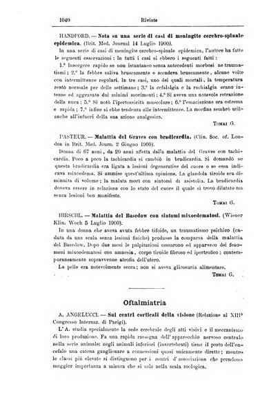 Giornale internazionale delle scienze mediche