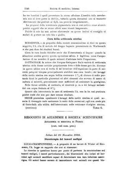 Giornale internazionale delle scienze mediche