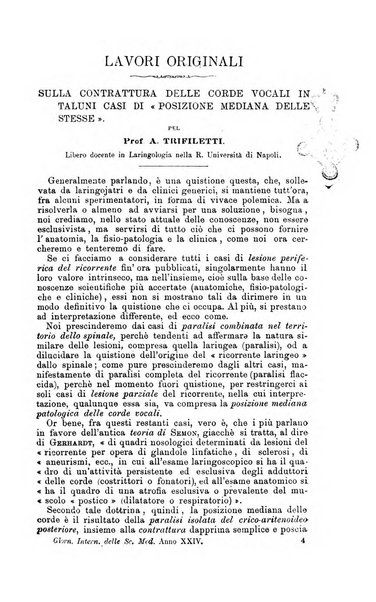 Giornale internazionale delle scienze mediche