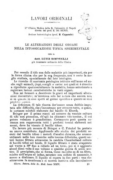 Giornale internazionale delle scienze mediche