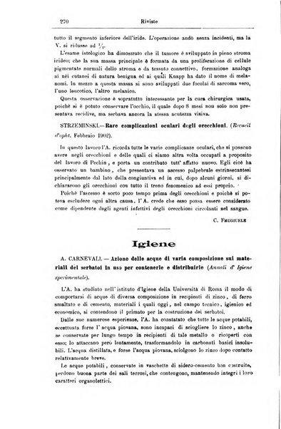 Giornale internazionale delle scienze mediche