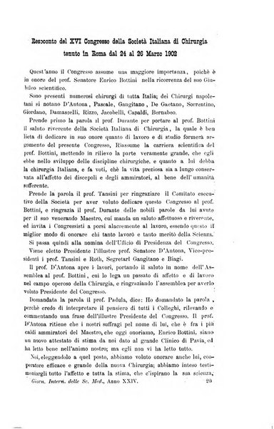 Giornale internazionale delle scienze mediche