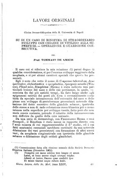 Giornale internazionale delle scienze mediche