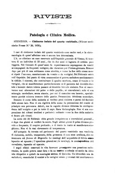 Giornale internazionale delle scienze mediche