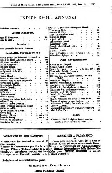 Giornale internazionale delle scienze mediche