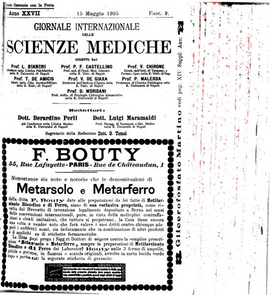 Giornale internazionale delle scienze mediche