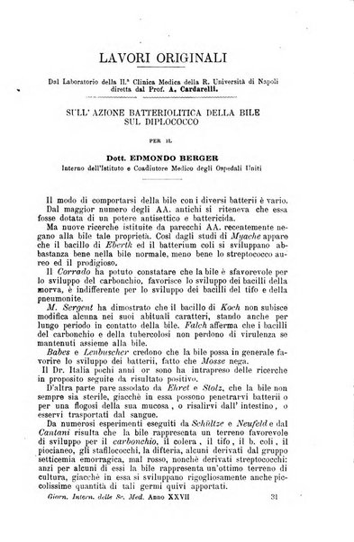 Giornale internazionale delle scienze mediche