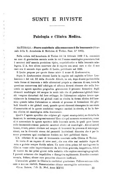 Giornale internazionale delle scienze mediche