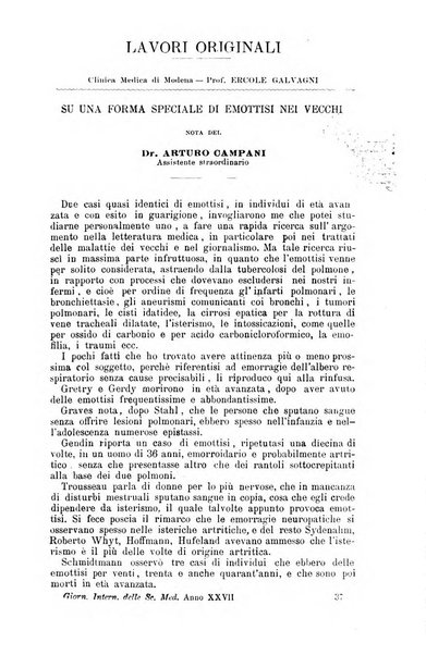 Giornale internazionale delle scienze mediche