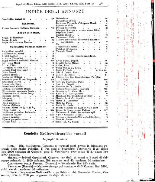 Giornale internazionale delle scienze mediche