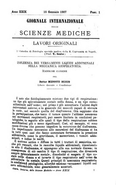 Giornale internazionale delle scienze mediche