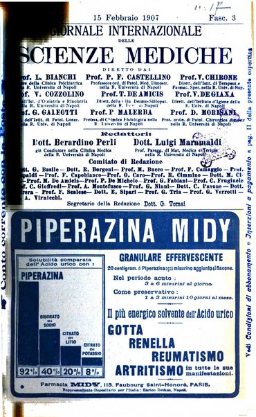 Giornale internazionale delle scienze mediche