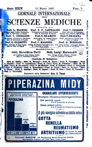 Giornale internazionale delle scienze mediche