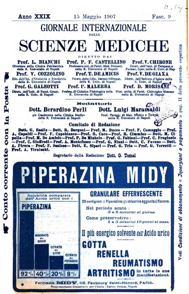 Giornale internazionale delle scienze mediche